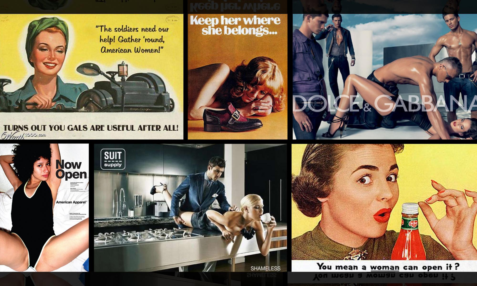 Sexism in advertising The Lovepost photo picture
